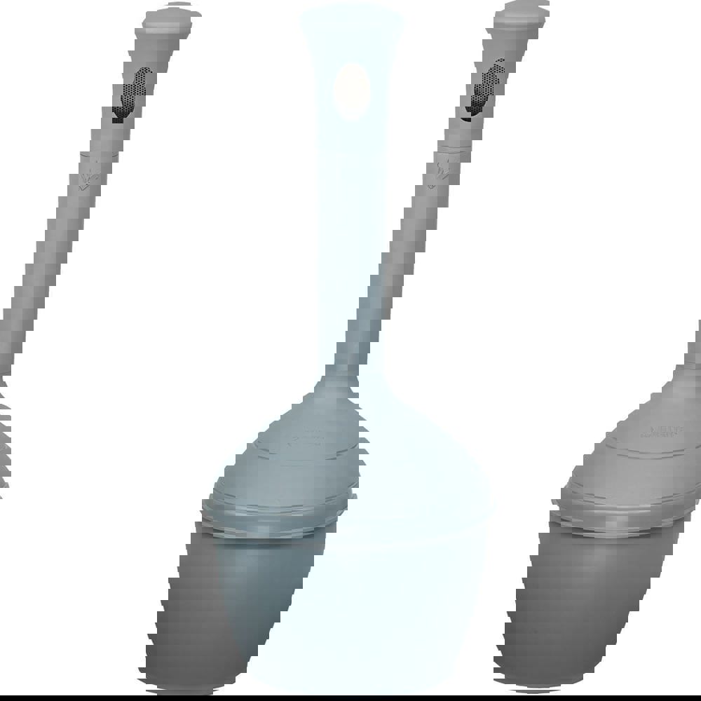 Cigarette-Waste Receptacles & Butt Cans; Type: Cigarette/Cigar Receptacle; Material: Polyethylene; Volume Capacity (Gal.): 4.00; Wall Mount: No; Height (Decimal Inch): 38.000000; Diameter (Inch): 12; Diameter (cm): 30.50; Color/Finish: Gray; Volume Capaci